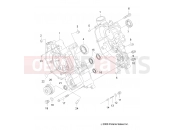 Polaris 2010 ATV SPORTSMAN TOURING 500 HO - A10DH50AX/AZ ENGINE | ENGINE, CRANKCASE - A10DH50AX/AZ (49ATVCRANKCASE09SP500)