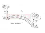 Polaris 2010 LEV GEM - E2/E4/E6/ES/EL/ELXD BODY | BODY, GRAB HANDLE, RAIL - e2/e4/e6/eS/eL/eLXD (49GEMBODY11GRAB)