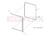 Polaris 2010 LEV GEM - E2/E4/E6/ES/EL/ELXD BODY | BODY, OPTIONS, DOOR, LEFT - e4/e6wSopt/eS (49GEMOPTIONS11DOOR)