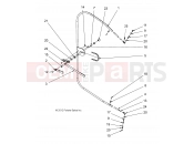 Polaris 2010 LEV GEM - E2/E4/E6/ES/EL/ELXD BODY | BODY, OPTIONS, FRAME LEFT/RIGHT FRONT - e4 (49GEMOPTIONS11FRAMEFRT)