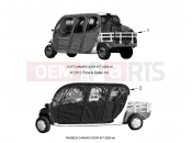 Polaris 2010 LEV GEM - E2/E4/E6/ES/EL/ELXD BODY | BODY, OPTIONS, FRAMED and SOFT CANVAS DOORS - e6 (49GEMOPTIONS11FRAMEDE6)