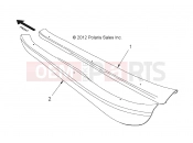 Polaris 2010 LEV GEM - E2/E4/E6/ES/EL/ELXD BODY | BODY, OPTIONS, SCUFF GUARDS, 4 PASSENGER - e4 (49GEMOPTIONS11GUARDS4)