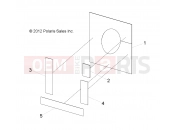 Polaris 2010 LEV GEM - E2/E4/E6/ES/EL/ELXD BODY | BODY, STEERING COLUMN SEAL KIT - e2/e4/e6/eS/eL/eLXD (49GEMBODY11STEERING)