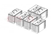Polaris 2010 LEV GEM - E2/E4/E6/ES/EL/ELXD ELECTRICAL | ELECTRICAL, BATTERY PACK-GEL - e2/e4/eS (49GEMELECTRICAL11BATTERYPACK)