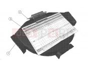 Polaris 2010 LEV GEM - E2/E4/E6/ES/EL/ELXD STEERING | STEERING, WHEEL W/CLIP - e2/e4/e6/eS/eL/eLXD (49GEMSTEER11WHEELCLIP)