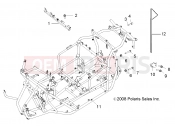 Polaris 2010 RZR RZR 170 - A10VA17AA/AD CHASSIS | CHASSIS, FRAME - A10VA17AA/AD (49RGRFRAME09RZR170)