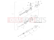 Polaris 2009 ATV SPORTSMAN 400 HO 4X4 - A09LH46AQ/AX/AZ ENGINE | ENGINE, STARTING SYSTEM - A09LH46AQ/AX/AZ (49ATVSTARTER09SP400)