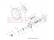 Polaris 2009 ATV SCRAMBLER 500 4X4 (A09BG50AA) WHEEL | WHEEL, FRONT - A09BG50AA (49ATVWHEELFRT08SCRAM)