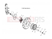 Polaris 2009 ATV TRAIL BOSS 330 (A09CA32AA) WHEELS » WHEELS, FRONT - (4999202939920293A13)