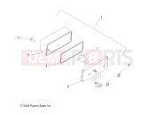 Polaris 2009 ATV TRAIL BLAZER 330 (A09BA32AA) ELECTRICAL | ELECTRICAL, TAILLIGHT - A09BA32AA (49ATVTAILLAMPS09TB)