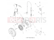 Polaris 2009 ATV SPORTSMAN 500 HO - A09MH50AS/AX/AZ ELECTRICAL | ELECTRICAL, IGNITION SYSTEM - A09MH50AS/AX/AZ (49ATVMAGNETO09SP500)