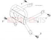 POLARIS OUTLAW 50 - A09KA05AB/AD CHASSIS | CHASSIS, BUMPER - A09KA05AB/AD (49ATVBUMPER07PRED50)