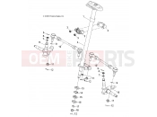 POLARIS OUTLAW 50 - A09KA05AB/AD STEERING | STEERING, STEERING POST and TIE ROD ASM. - A09KA05AB/AD (49ATVSTEERING07PRED50)