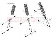 POLARIS OUTLAW 50 - A09KA05AB/AD SUSPENSION | SUSPENSION, SHOCKS - A09KA05AB/AD (49ATVSUSP07PRED50)