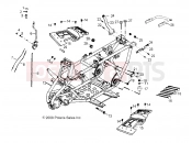 POLARIS PHOENIX 200 - A09PB20AB/AD CHASSIS | CHASSIS, FRAME - A09PB20AB/AD (49ATVFRAME09PHX)