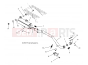 Polaris 2009 ATV SCRAMBLER 2X4 INTL (A09BA50FA) ENGINE | ENGINE, EXHAUST - A09BA50FA (49ATVEXHAUST08SCRAM2X4)