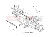 Polaris 2009 ATV SPORTSMAN XP 850 INTL - A09ZN85FL/8CFL CHASSIS | CHASSIS, MAIN FRAME - A09ZN85FL/8CFL (49ATVFRAME09SPXP550)