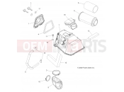 Polaris 2009 ATV SPORTSMAN XP 850 INTL - A09ZN85FL/8CFL ENGINE | ENGINE, AIR INTAKE - A09ZN85FL/8CFL (49ATVAIRINTAKE09SPXP550)