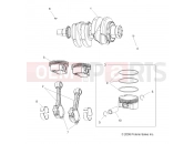 Polaris 2009 ATV SPORTSMAN XP 850 INTL - A09ZN85FL/8CFL ENGINE | ENGINE, CRANKSHAFT and PISTON - A09ZN8CFL (49ATVCRANKSHAFT09SPXP850)