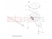 Polaris 2009 ATV SPORTSMAN XP 850 INTL - A09ZN85FL/8CFL STEERING | STEERING, CONTROLS, THROTTLE ASM. and CABLE - A09ZN85FL/8CFL (49ATVCONTROLS09SPXP550)