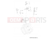 Polaris 2009 ATV SPORTSMAN X2 500 EFI QUAD (A09TN50EA) ENGINE | ENGINE, FUEL INJECTOR - A09TN50EA (49ATVFUELINJECT09SPTRG500)