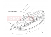Polaris 2009 LEV GEM - E2/E4/E6/ES/EL/ELXD BODY | BODY, DASH UPPER - e2/e4/e6/eS/eL/eLXD (49GEMBODY11DASHE2)