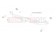 Polaris 2009 LEV GEM - E2/E4/E6/ES/EL/ELXD BODY | BODY, LICENSE PLATE BRACKET FRONT - e2/e4/e6/eS/eL/eLXD (49GEMBODY11LICENSE)