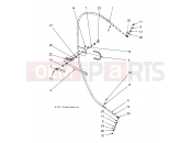 Polaris 2009 LEV GEM - E2/E4/E6/ES/EL/ELXD BODY | BODY, OPTIONS, FRAME LEFT/RIGHT REAR - e4 (49GEMOPTIONS11FRAMERR)