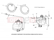 Polaris 2009 LEV GEM - E2/E4/E6/ES/EL/ELXD BODY | BODY, OPTIONS, WINDSHIELD WASHER KIT (0107-035980) - e2/e4/e6/eS/eL/eLXD (49GEMOPTIONS11WASHER)