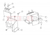Polaris 2009 LEV GEM - E2/E4/E6/ES/EL/ELXD DRIVE LINE | DRIVE LINE, BRACKET - e2/e4/e6/eS/eL/eLXD (49GEMDRIVELINE11BRACKET)