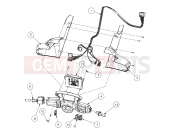 Polaris 2009 LEV GEM - E2/E4/E6/ES/EL/ELXD ELECTRICAL | ELECTRICAL, COLUMN STEERING PASSENGER - e2/e4/e6 (49GEMELECTRICAL11COLUMN)
