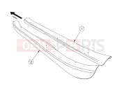 Polaris 2009 LEV GEM - E2/E4/E6/ES/EL/ELXD EUROPEAN COMPONENTS | EUROPEAN COMPONENTS, SCUFF GUARDS - e4 (49GEMEUROCOMPS11SCUFFE4)