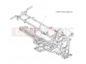 Polaris 2008 ATV SPORTSMAN X2 500 EFI QUAD (A08TN50EA) CHASSIS | CHASSIS, FRAME - A08TN50EA (49ATVFRAME08X2500QUAD)