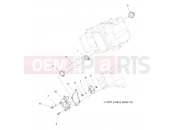 Polaris 2008 ATV SPORTSMAN X2 500 EFI QUAD (A08TN50EA) ENGINE | ENGINE, WATER PUMP - A08TN50EA (49ATVWATERPUMP08SP500)