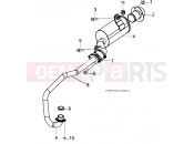 Polaris 2008 ATV SPORTSMAN 90 - A08FA09AA/AB/AC ENGINE | ENGINE, EXHAUST - A08FA09AA/AB/AC (49ATVEXHAUST07SPRT90)