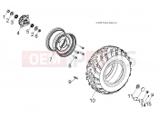 Polaris 2008 ATV SPORTSMAN 90 - A08FA09AA/AB/AC WHEELS | WHEELS, FRONT - A08FA09AA/AB/AC (49ATVWHEELFRT07SPRT90)