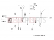 Polaris 2008 ATV SCRAMBLER 2X4 INTL (A08BA50FA) ELECTRICAL | ELECTRICAL, HARNESS - A08BA50FA (49ATVHARNESS08SCRAM)