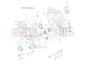 Polaris 2008 ATV SCRAMBLER 2X4 INTL (A08BA50FA) ENGINE | ENGINE, CRANKCASE - A08BA50FA (49ATVCRANKCASE08SCRAM)