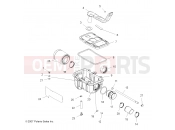 Polaris 2008 ATV TRAIL BLAZER 330 (A08BA32AA) ENGINE | ENGINE, AIR INTAKE SYSTEM - A08BA32AA (49ATVAIRBOX08TB)