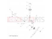 POLARIS TRAIL BOSS 330 (A08CA32AA) DRIVE TRAIN | DRIVE TRAIN, GEAR SELECTOR - A0(CA32AA (49ATVGEARSELECT08BOSS)