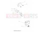 POLARIS TRAIL BOSS 330 (A08CA32AA) ELECTRICAL | ELECTRICAL, HEADLIGHTS, TAILIGHTS and BULBS - A08CA32AA (49ATVHEADLIGHT08BOSS)