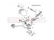 Polaris 2008 ATV TRAIL BOSS 330 (A08CA32AA) STEERING » STEERING, HANDLEBAR and CONTROLS - (4999202939920293B07)