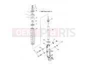 Polaris 2008 ATV TRAIL BOSS 330 (A08CA32AA) SUSPENSION » SUSPENSION, STRUT, FRONT - (49ATVSTRUTBOSS)