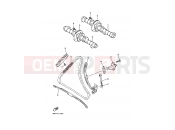 YAMAHA XJ 600 N Diversion Naked XJ600N (4KEC) 2001 ARBRE A CAMES & CHAINE