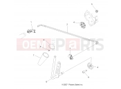 Polaris 2008 ATV HAWKEYE 2X4 (A08LB27AA) DRIVE TRAIN » DRIVE TRAIN, GEAR SELECTOR - (49ATVGEARSELECT08SP400)