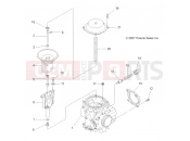 Polaris 2008 ATV HAWKEYE 2X4 (A08LB27AA) ENGINE | ENGINE, CARBURETOR UPPER - A08LB27AA (49ATVCARBUPPER08SP300)