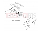 Polaris 2008 ATV SCRAMBLER 500 4X4 INTL (A08BG50FA) ENGINE | ENGINE, EXHAUST - A08BG50FA (49ATVEXHAUST08SCRAM)