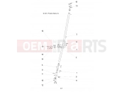 Polaris 2008 LEV GEM - E2/E4/E6/ES/EL/ELXD BODY | BODY, OPTIONS, B-PILLAR FRAMED CANVAS LEFT/RIGHT - e4/e6 (49GEMOPTIONS11BPILLAR)