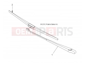 Polaris 2008 LEV GEM - E2/E4/E6/ES/EL/ELXD BODY | BODY, WIPER - e2/e4/e6/eS/eL/eLXD (49GEMBODY11WIPER)