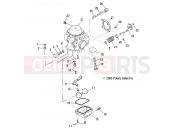 Polaris 2008 RANGER RANGER 500 2X4 (R08RB50AA) ENGINE | ENGINE, CARBURETOR - R08RB50AA (4999202119920211D11)